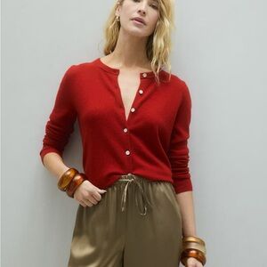 Quince Mongolian Cashmere Cardigan Sweater